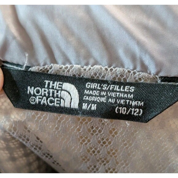 The North Face Jacket Girl's M (10-12) DryVent Gray Full Zip Hooded - Picture 8 of 15
